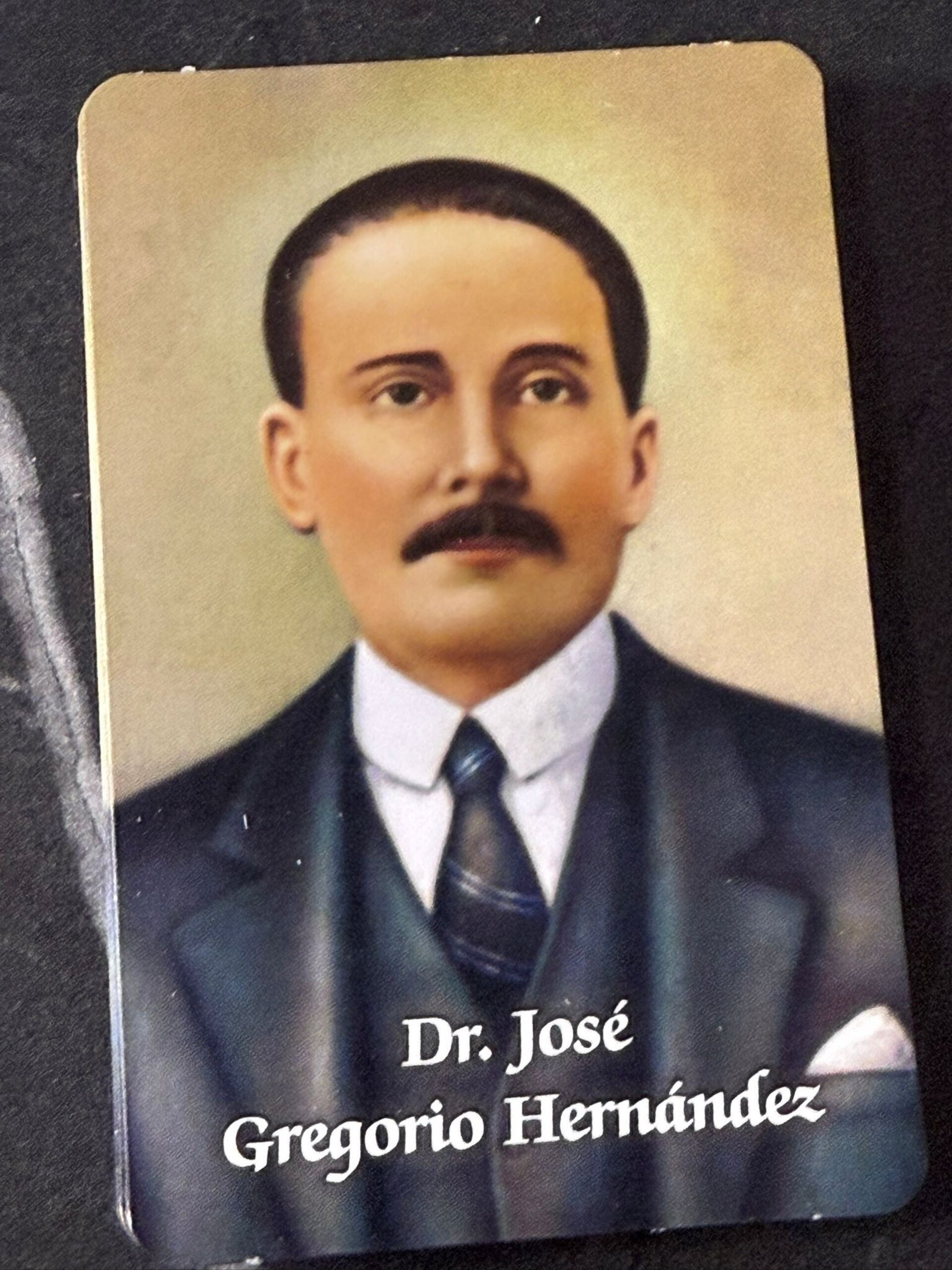 Estampita Dr.José Gregorio Hernández - 1