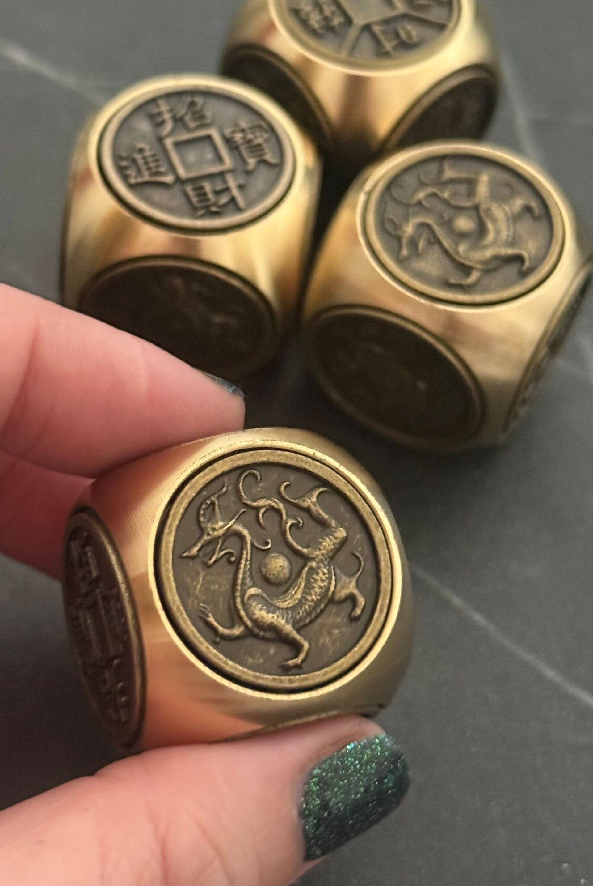 Cubo giratorio para paz,suerte y prosperidad - 2