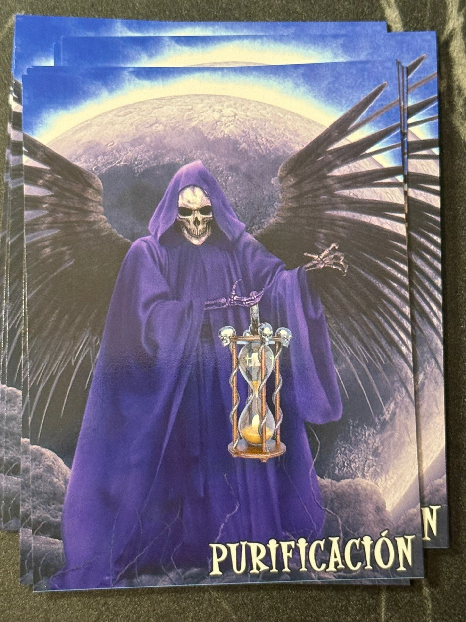 Estampita Santa Muerte Purificación - 1