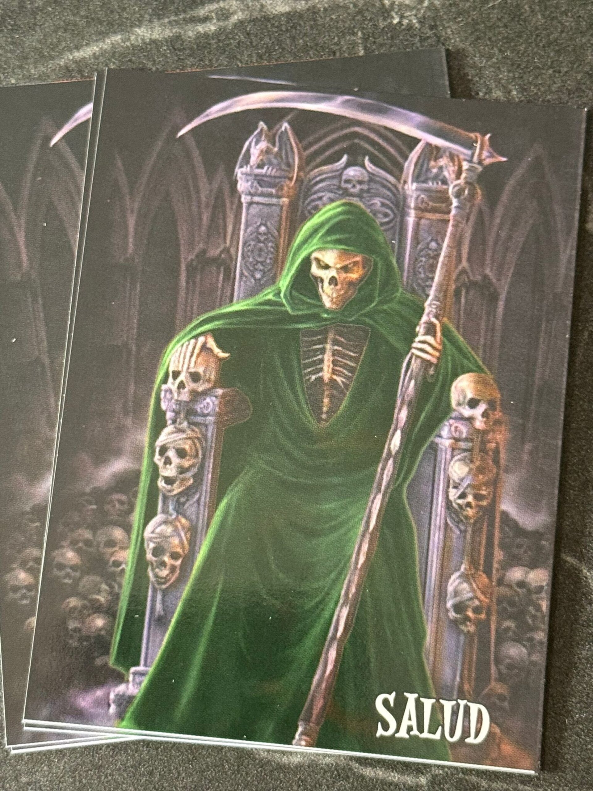 Estampita Santa Muerte Salud - 1