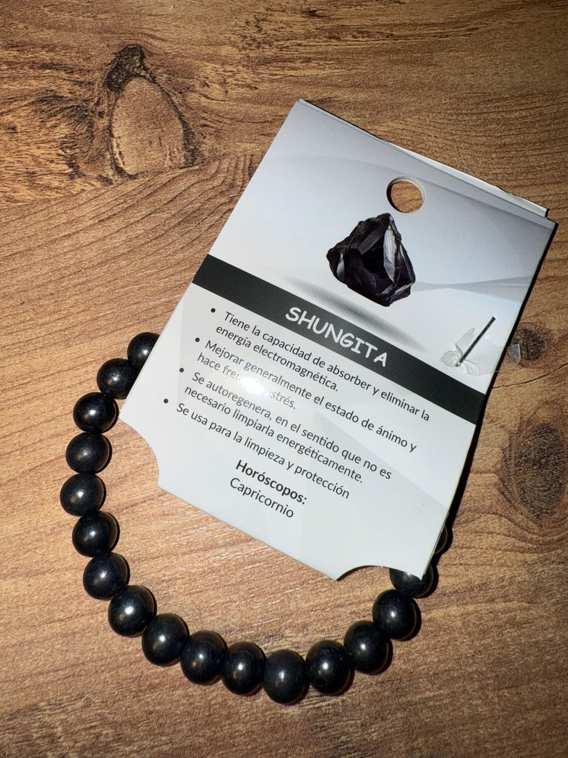 Pulsera Shunguita 7mm - 1