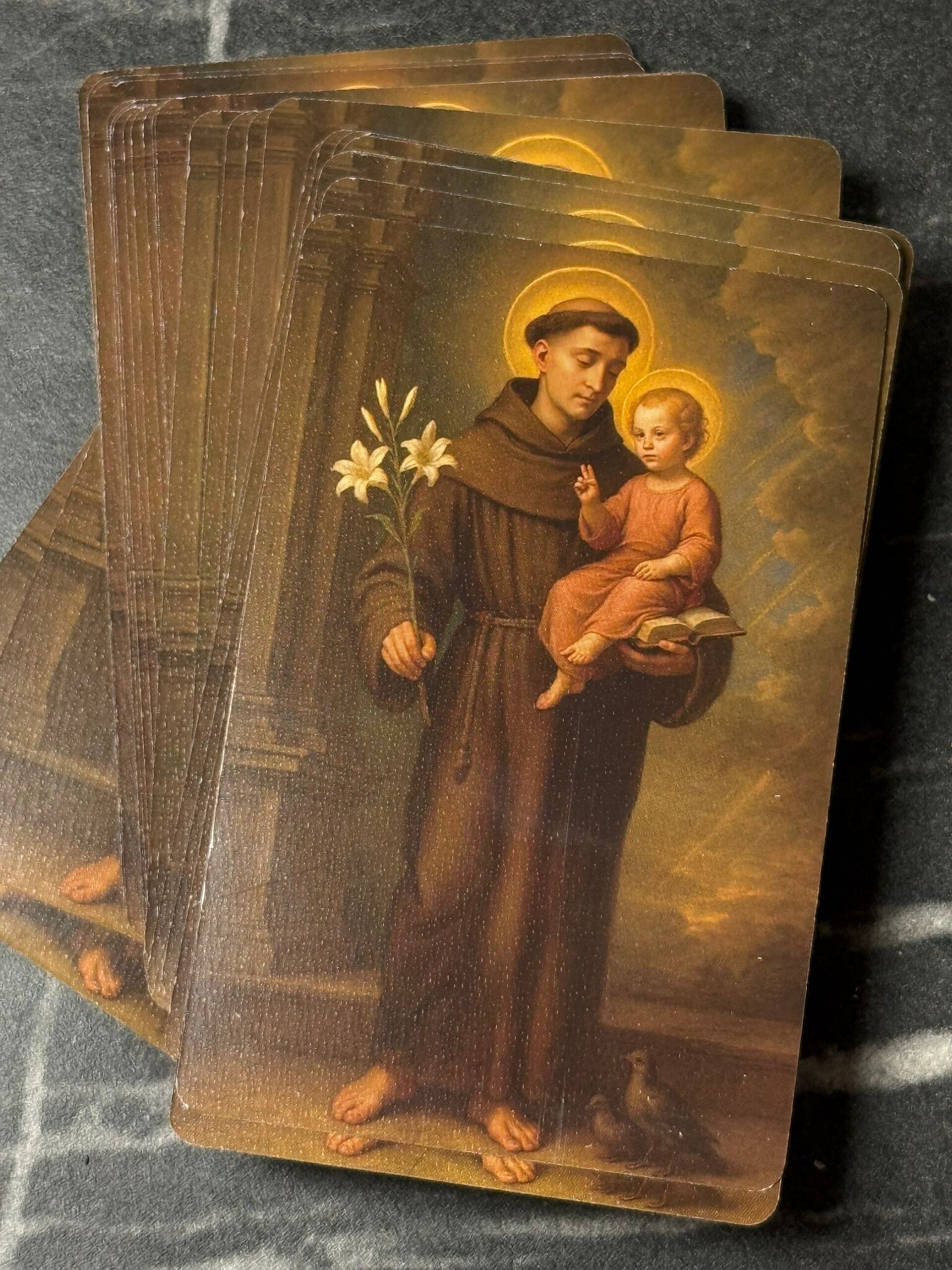 Estampita San Antonio de Padua - 1