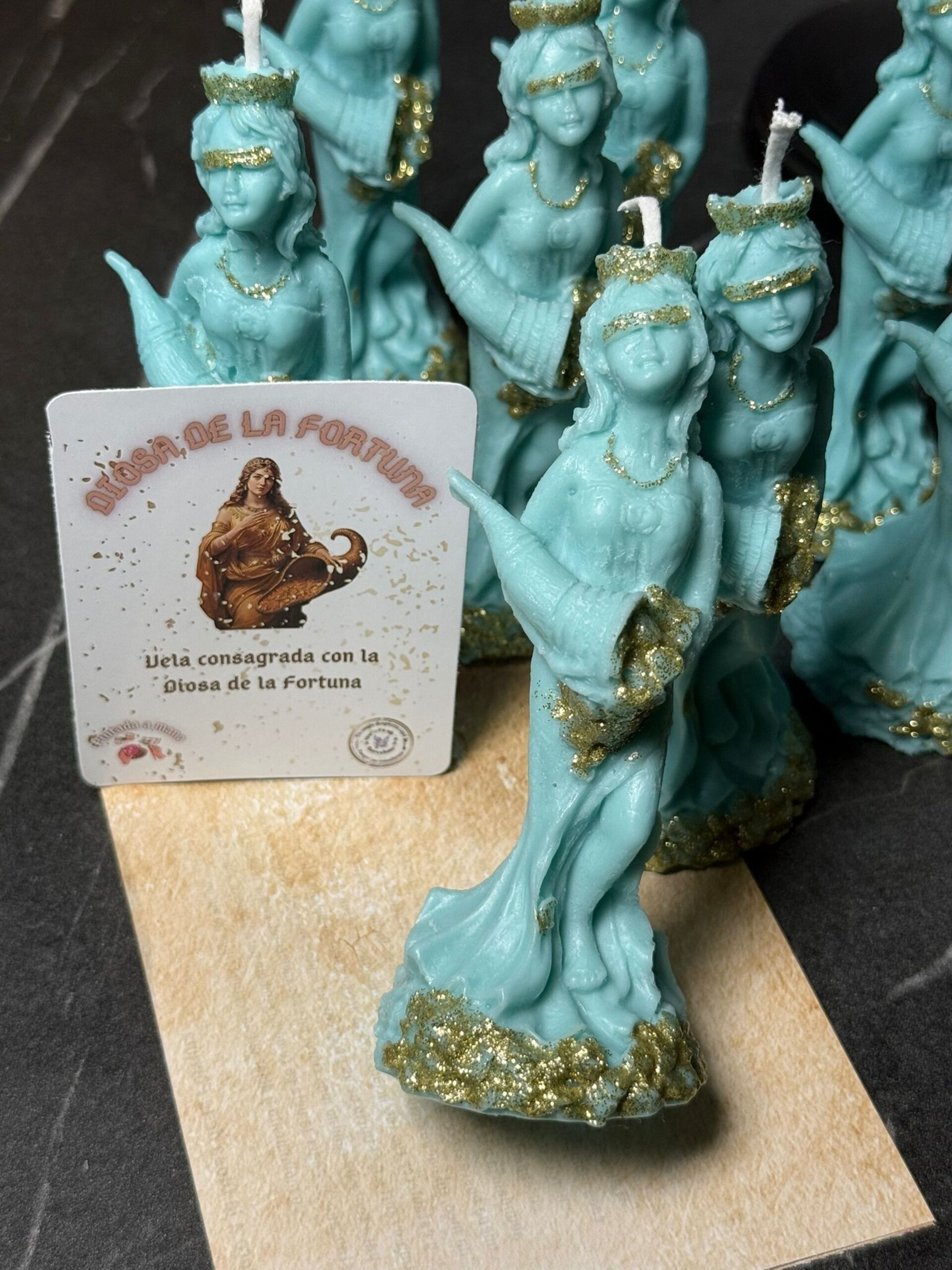 Vela consagrada Diosa de la Fortuna - 1
